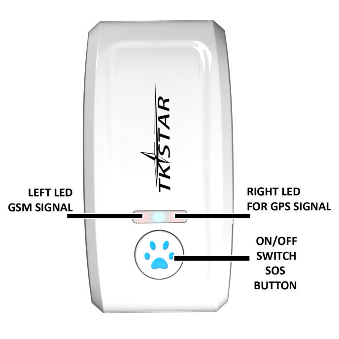 Cat GPS Tracker Locator Device for Pets.