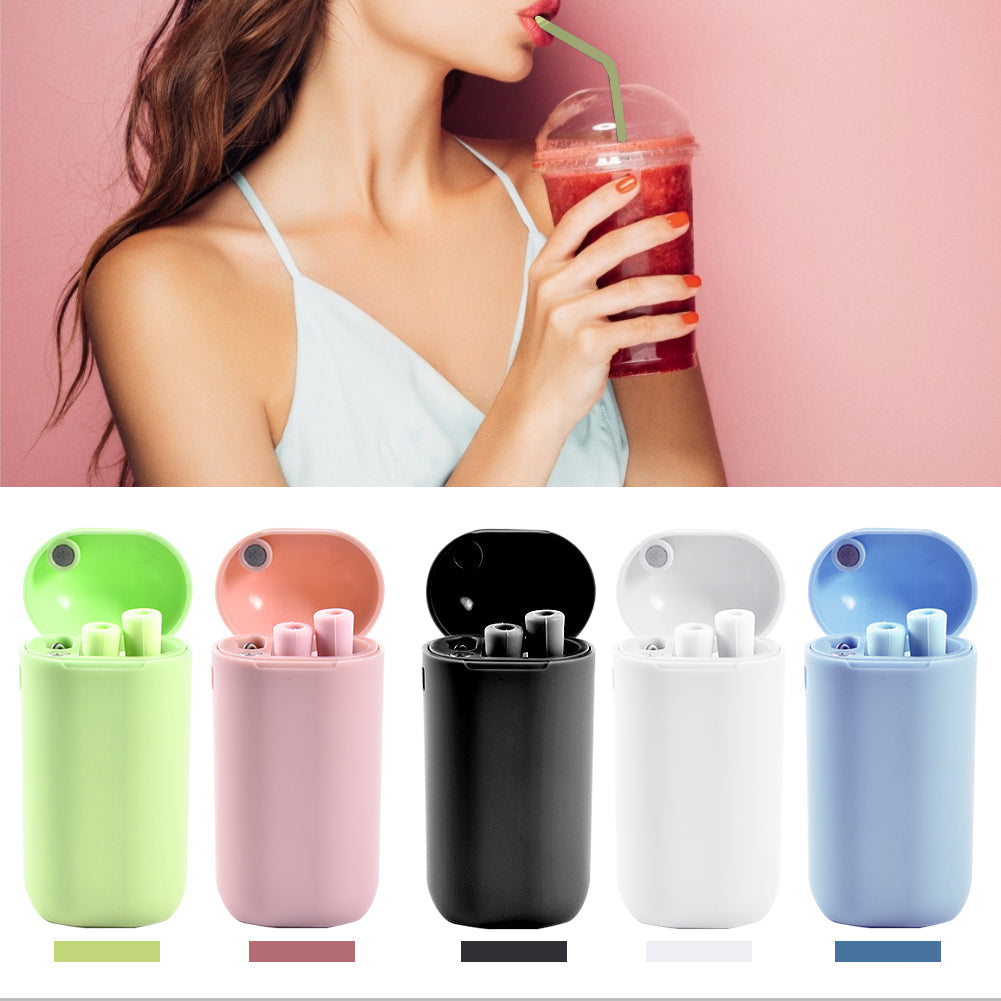 Silicone Folding Straw Travel