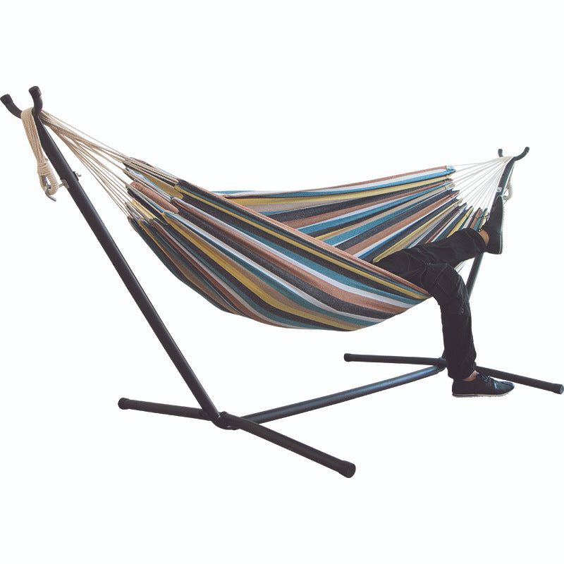 Portable Assembly Of Outdoor Travel Beach Hammock