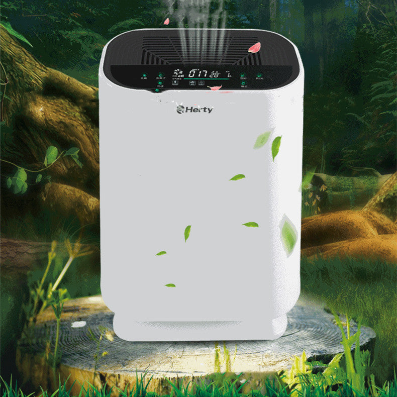 This air purifier utilizes negative ion technology to remove pollutants from the air in your home. Its advanced filtration system offers efficient air purification, providing up to 99% pollutant removal.