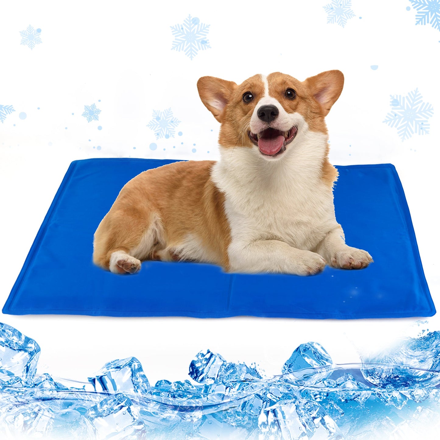 Dog Cooling Mat, Pet Cooling Mat For Dogs And Cats, Pressure Activated Cooling Pad, non-toxic