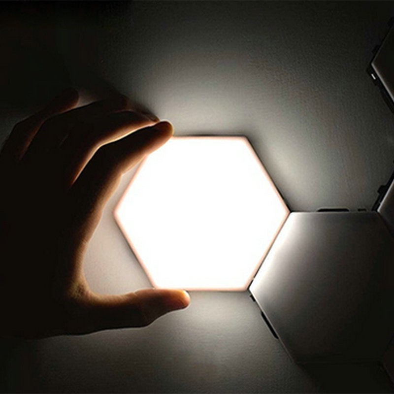 diy assembly hexagonal quantum light working light diy assembly light