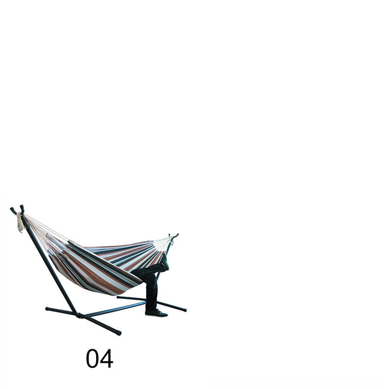 Portable Assembly Of Outdoor Travel Beach Hammock