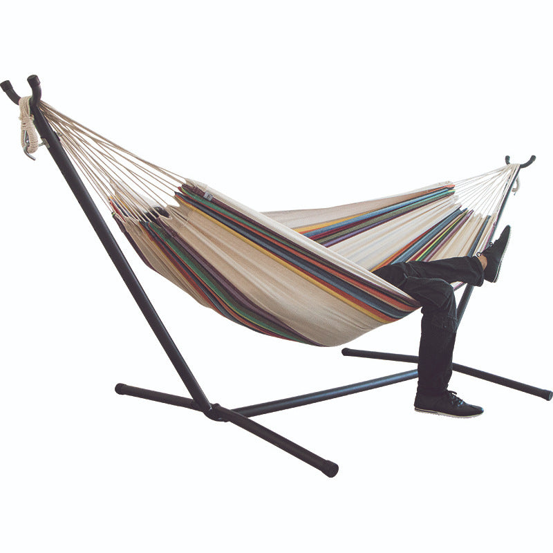 Portable Assembly Of Outdoor Travel Beach Hammock