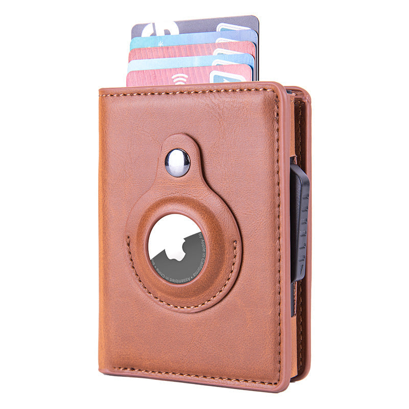 Rfid Card Holder Men Wallets Money Bag Male Black