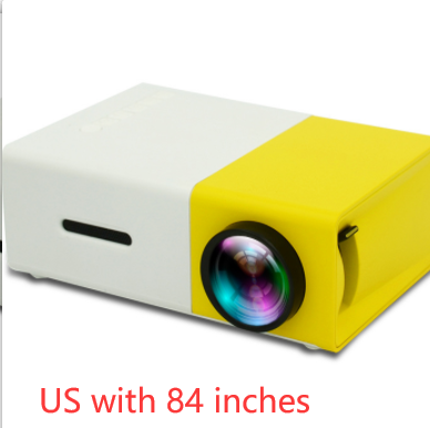 Yg300 Mini Projector: HDMI-compatible 3D HD LED Home Theatre Cinema.