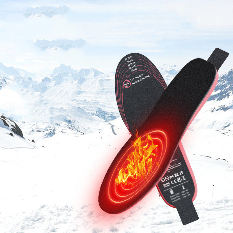 Experience unparalleled warmth with our Warmed Insole Rechargeable insoles - perfectly tailored for your comfort with Digital Temperature Adjustment!