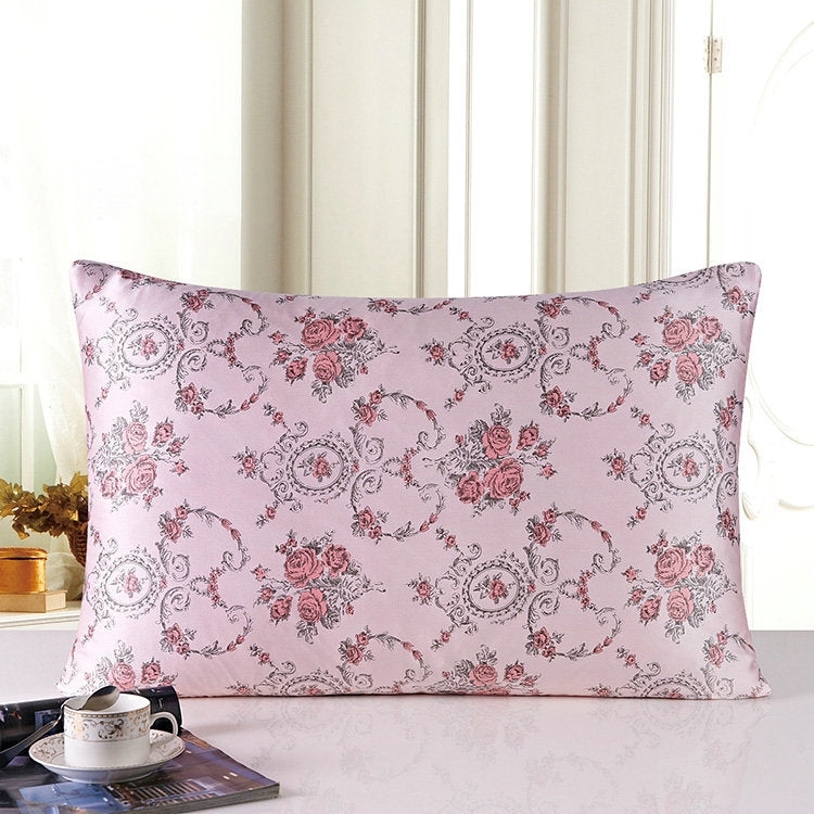 Home Fashion Double Sided Silk Pillowcase