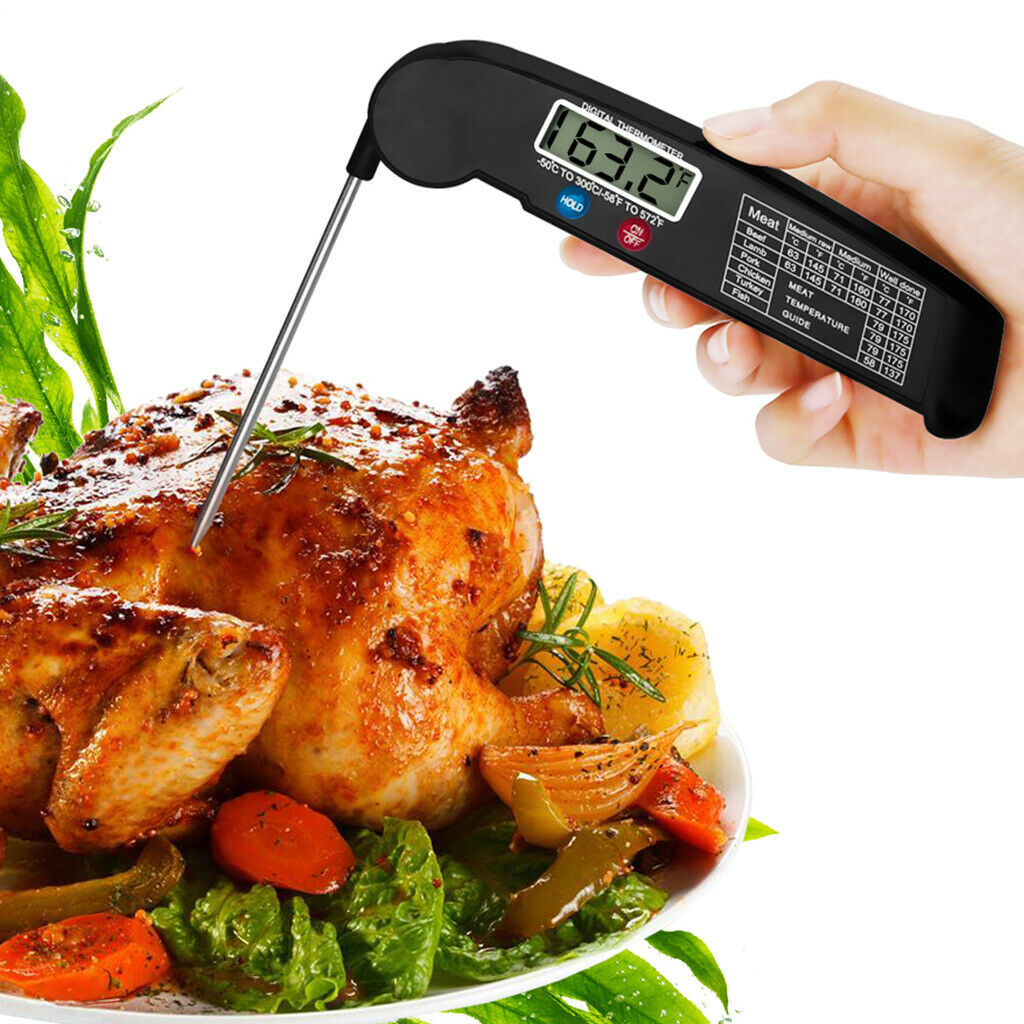 Digital Cooking Meat Thermometer Instant Read Food Steak Oven Smoker