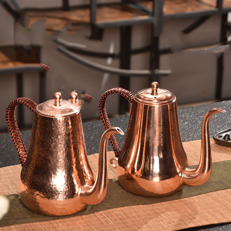 Coffee Brewing Copper Pot Boutique Hand Beat