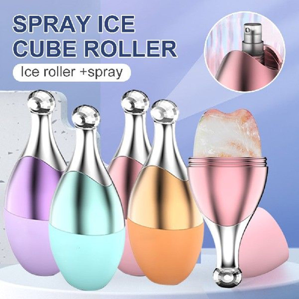 Get a refreshing and relaxing facial massage with the Facial Massage Ice Roller.