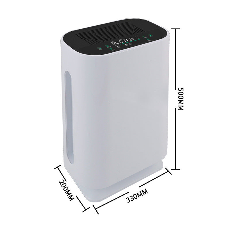 This air purifier utilizes negative ion technology to remove pollutants from the air in your home. Its advanced filtration system offers efficient air purification, providing up to 99% pollutant removal.