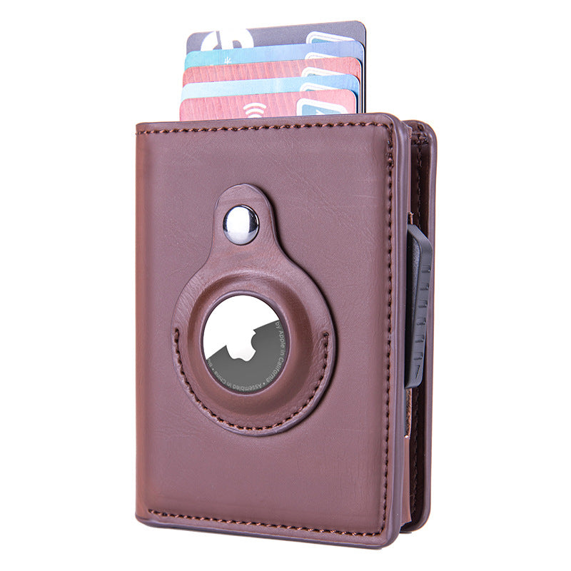 Rfid Card Holder Men Wallets Money Bag Male Black