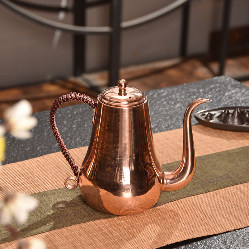 Coffee Brewing Copper Pot Boutique Hand Beat