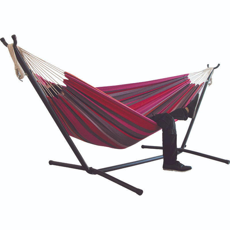 Portable Assembly Of Outdoor Travel Beach Hammock