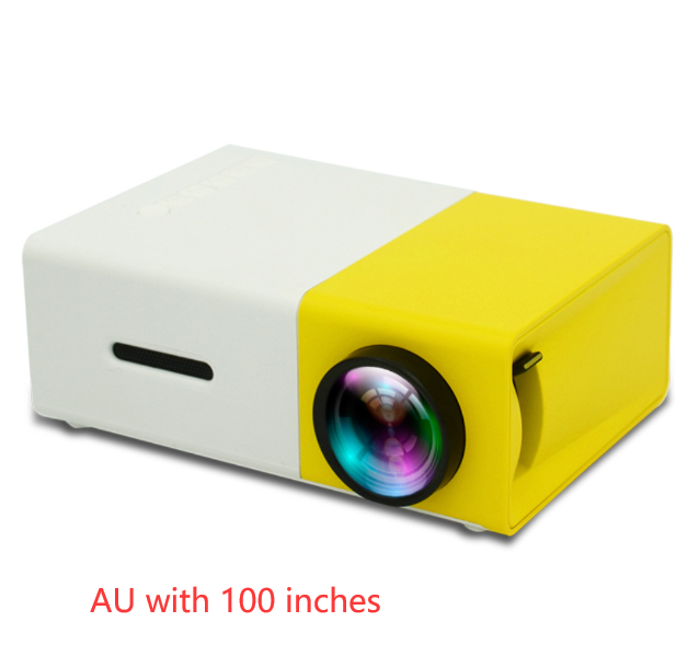 Yg300 Mini Projector: HDMI-compatible 3D HD LED Home Theatre Cinema.