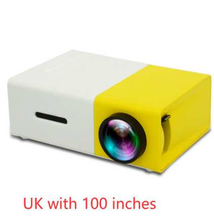 Yg300 Mini Projector: HDMI-compatible 3D HD LED Home Theatre Cinema.