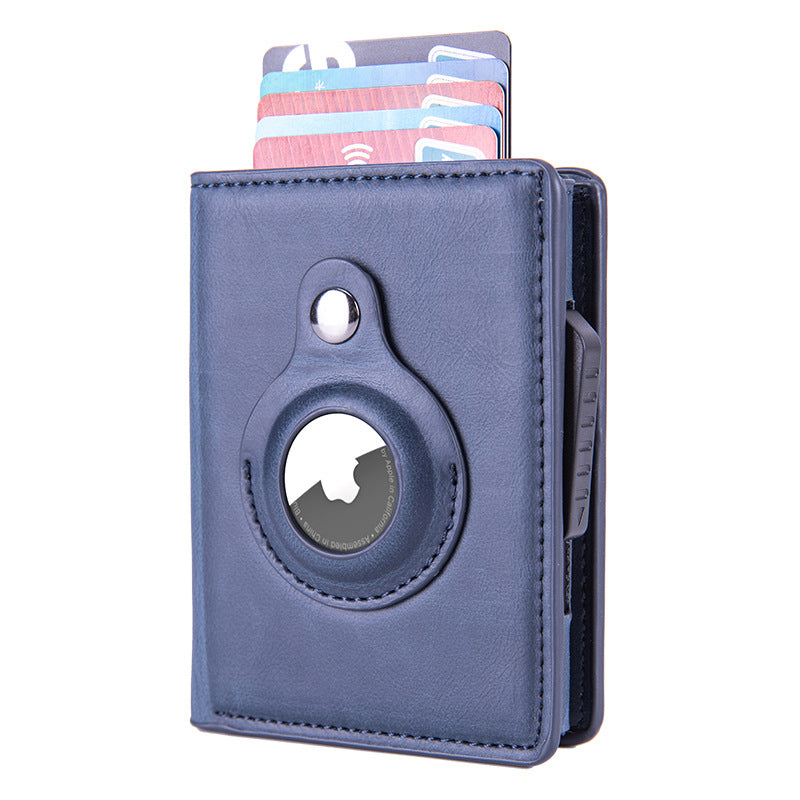 Rfid Card Holder Men Wallets Money Bag Male Black