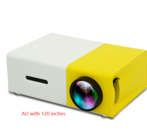 Yg300 Mini Projector: HDMI-compatible 3D HD LED Home Theatre Cinema.