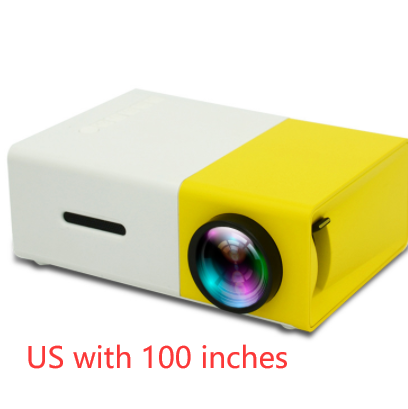 Yg300 Mini Projector: HDMI-compatible 3D HD LED Home Theatre Cinema.