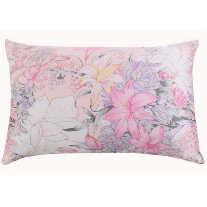 Home Fashion Double Sided Silk Pillowcase