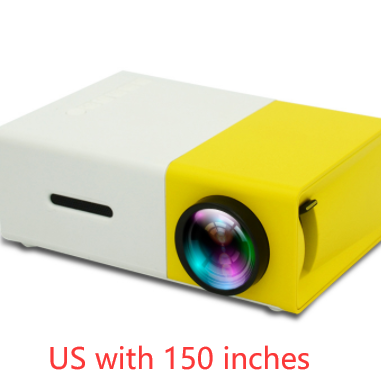 Yg300 Mini Projector: HDMI-compatible 3D HD LED Home Theatre Cinema.